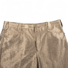 Circle S Pants Mens 37x32 Brown Western Cowboy Rodeo Bootcut Dress Slacks Crease
