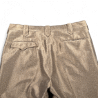 Circle S Pants Mens 37x32 Brown Western Cowboy Rodeo Bootcut Dress Slacks Crease