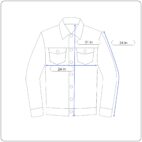Vintage Wrangler Western Shirt Adult LARGE Blue Plaid Flannel Insulated 90s