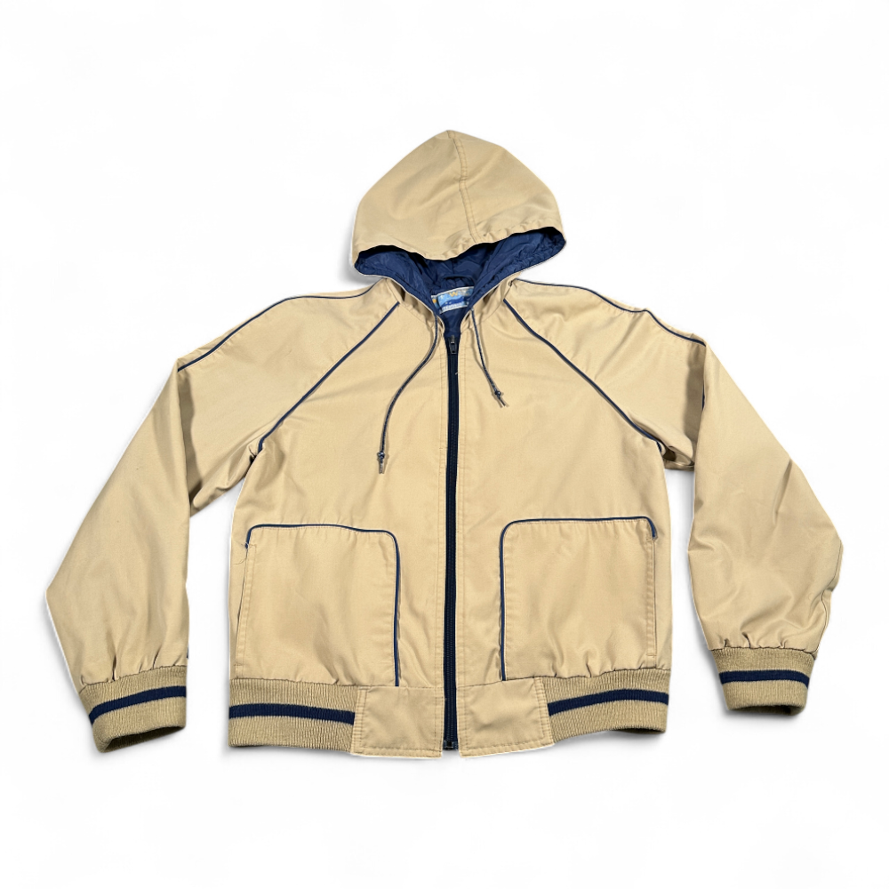 Vintage Windy Weather Jacket Womens SMALL Brown Hooded Windbreaker Outdoor 80s-1 Vintage Windy Weather Jacket Womens SMALL Brown Hooded Windbreaker Outdoor 80s