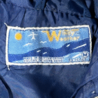 Vintage Windy Weather Jacket Womens SMALL Brown Hooded Windbreaker Outdoor 80s