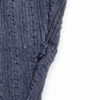 Vintage Scottish Isle Sweater Adult MEDIUM Blue Cotton Golf 90s