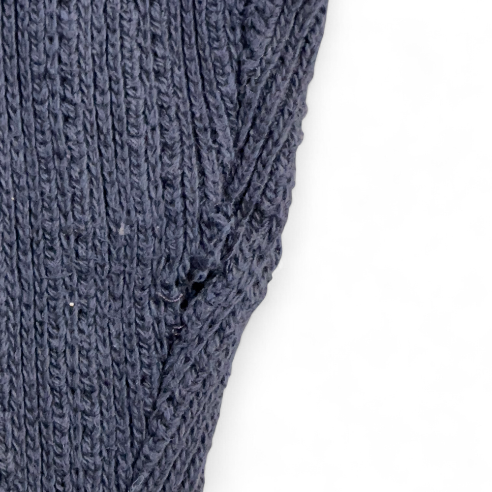 Vintage Scottish Isle Sweater Adult MEDIUM Blue Cotton Golf 90s-8 Vintage Scottish Isle Sweater Adult MEDIUM Blue Cotton Golf 90s