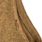 Vintage Puritan Sweater Vest Adult LARGE Brown Lambswool Wool Cardigan 70s