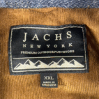 Jachs Jacket Adult 2XL Blue Southwest Aztec Cowboy Rancher Barn Corduroy Lined