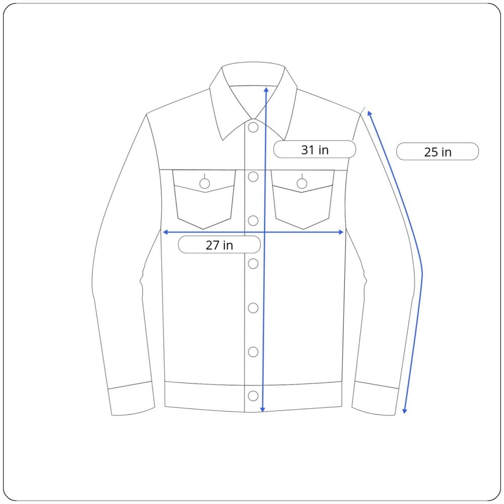 Jachs Jacket Adult 2XL Blue Southwest Aztec Cowboy Rancher Barn Corduroy Lined