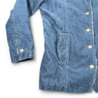 Old Navy Jacket Womens LARGE Blue Corduroy Western Sherpa Lined Ranch Rustic Y2K