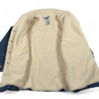 Old Navy Jacket Womens LARGE Blue Corduroy Western Sherpa Lined Ranch Rustic Y2K