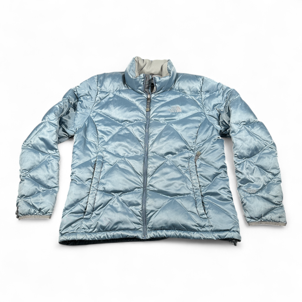 North Face Jacket Womens EXTRA LARGE Blue Aconcagua Puffer Goose Down 550 Coat-1 North Face Jacket Womens EXTRA LARGE Blue Aconcagua Puffer Goose Down 550 Coat