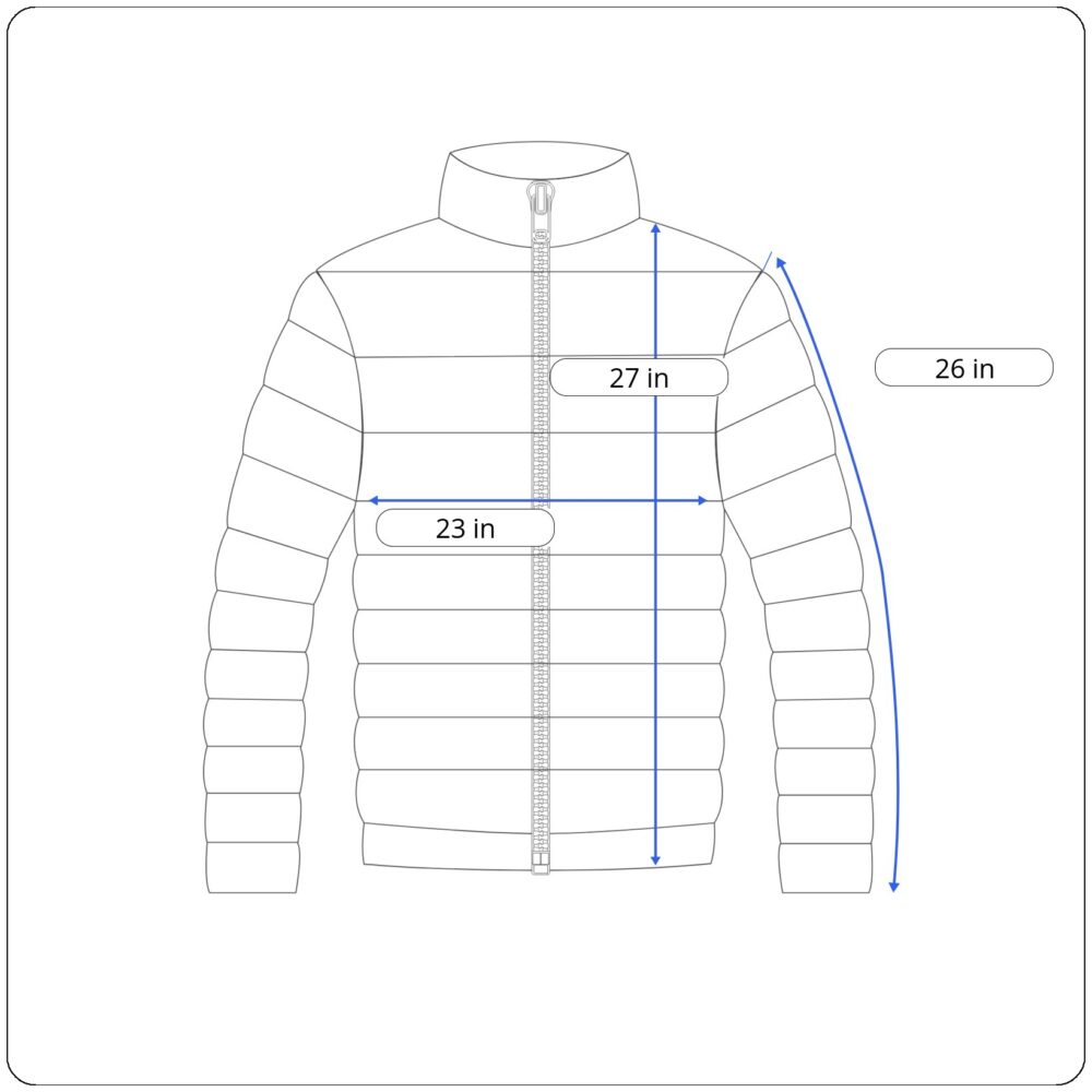 North Face Jacket Womens EXTRA LARGE Blue Aconcagua Puffer Goose Down 550 Coat-measurements North Face Jacket Womens EXTRA LARGE Blue Aconcagua Puffer Goose Down 550 Coat