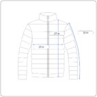 North Face Jacket Womens EXTRA LARGE Blue Aconcagua Puffer Goose Down 550 Coat