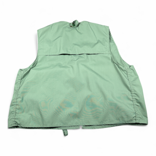 Vintage Expedition Vest Adult Large Green Fly Fishing Hunting Utility Outdoor 80s