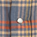 Vintage Ely Cattleman Western Shirt Adult LARGE Blue Plaid Pearl Snap Cowboy 90s