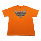 Harley Davidson Shirt Adult EXTRA LARGE Orange Las Vegas Nevada Motorcycles