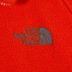 North Face Jacket Adult MEDIUM Orange Gray Fleece Colorblock Hiking Outdoor