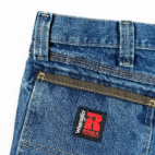 Wrangler Jeans Mens 38x34 Blue Riggs Workwear Dark Wash Carpenter 