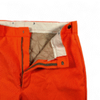Vintage Woolrich Pants Mens 42x31 Orange Hunting Insulated Quilted Deadstock 70s
