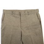 Vintage Levis Pants Mens 36x33 Brown Dress Action Slacks Disco Creased Talon 70s