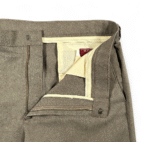 Vintage Levis Pants Mens 36x33 Brown Dress Action Slacks Disco Creased Talon 70s