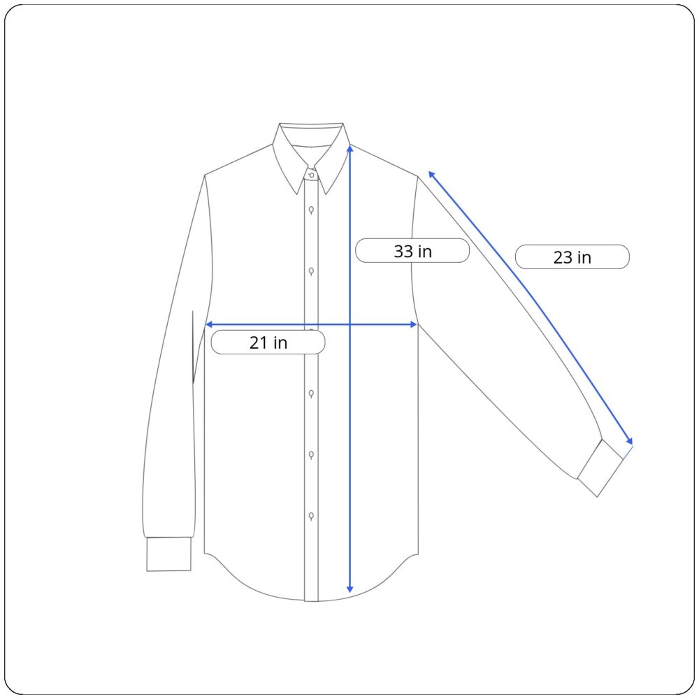 Vintage Arrow Dress Shirt Adult MEDIUM Blue Paddock Club Poplin Deadstock USA-measurements Vintage Arrow Dress Shirt Adult MEDIUM Blue Paddock Club Poplin Deadstock USA