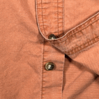 Carhartt Shirt Adult MEDIUM Orange Ripstop Cotton Workwear Utility Y2K