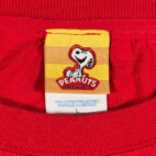 Vintage Snoopy Shirt Adult LARGE Red Peanuts Chill Christmas Holiday Snowman Y2K