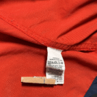 LL Bean Vest Adult MEDIUM Orange Blue Colorblock Mountain Classic Zip Outdoor