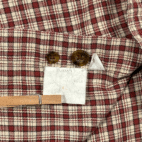 Vintage Woolrich Shirt Adult EXTRA LARGE Red Brown Plaid Cotton Outdoor USA 90s