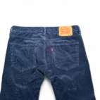 Levis 511 Pants Mens 32x30 Blue Corduroy Slim Straight Leg Stretch