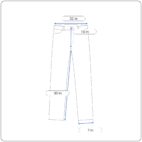 Levis 511 Pants Mens 32x30 Blue Corduroy Slim Straight Leg Stretch