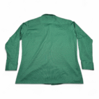 Vintage Towncraft Shirt Adult LARGE Green JC Penney Disco Textured Knit 70s