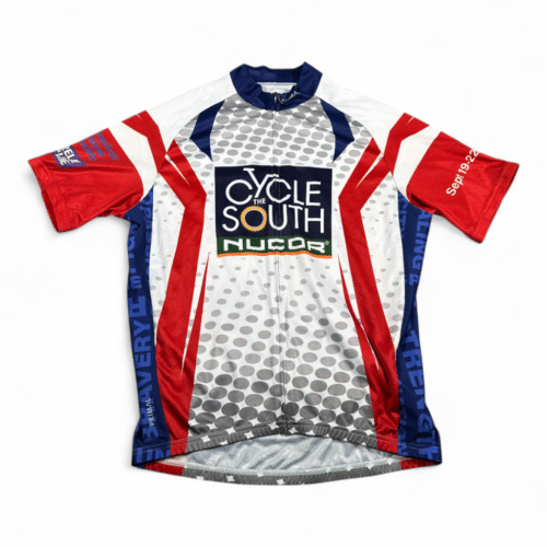 Primal Cycling Jersey Adult LARGE Red White Relay Life American Cancer Society