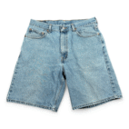 Vintage Levis 550 Shorts Mens 34 Light Wash Cotton Denim Jean Relaxed Fit Y2K