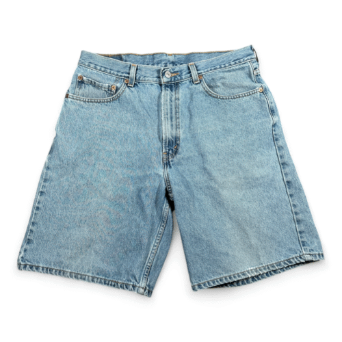 Vintage Levis 550 Shorts Mens 34 Light Wash Cotton Denim Jean Relaxed Fit Y2K