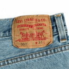 Vintage Levis 550 Shorts Mens 34 Light Wash Cotton Denim Jean Relaxed Fit Y2K