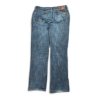 Fox Racing Jeans Mens 32x30 Blue Denim Badbrain Dark Wash Relaxed Streetwear Y2K