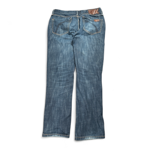Fox Racing Jeans Mens 32x30 Blue Denim Badbrain Dark Wash Relaxed Streetwear Y2K