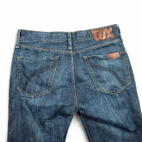 Fox Racing Jeans Mens 32x30 Blue Denim Badbrain Dark Wash Relaxed Streetwear Y2K