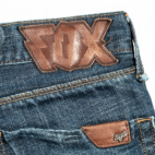 Fox Racing Jeans Mens 32x30 Blue Denim Badbrain Dark Wash Relaxed Streetwear Y2K