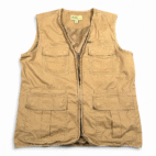 Orton Brothers Vest Adult MEDIUM Brown Safari Hunting Tactical Western Outdoor