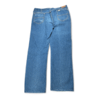 Vintage LL Bean Jeans Mens 38x32 Blue Denim Dark Wash Straight Union USA 80s