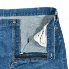 Vintage LL Bean Jeans Mens 38x32 Blue Denim Dark Wash Straight Union USA 80s