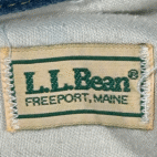 Vintage LL Bean Jeans Mens 38x32 Blue Denim Dark Wash Straight Union USA 80s