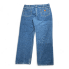 Vintage Carhartt Jeans Mens 38x30 Blue Cotton Denim Dark Wash Workwear B18 Y2K