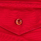 Vintage Mickey Mouse Polo Shirt Adult SMALL Red Golf Preppy Crest Jasper USA 80s