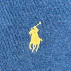 Vintage Polo Ralph Lauren Sweater Vest Adult LARGE Blue Pima Cotton Pony 90s