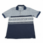 Vintage Penguin Grand Slam Polo Shirt Adult MEDIUM Blue White Golf Preppy 90s