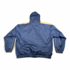 Vintage Notre Dame Jacket Adult LARGE Blue Gold Windbreaker Starter Irish 90s