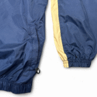 Vintage Notre Dame Jacket Adult LARGE Blue Gold Windbreaker Starter Irish 90s