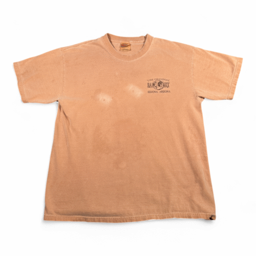 Vintage Dirt Shirt Adult LARGE Orange Older Than Sedona Arizona Clay 90s